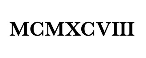 1998 in roman numerals - How to write the date October 31, 1998 (10/31/1998) converted in to Roman numerals. X · XXXI · MCMXCVIII Above represents how the date October 31, 1998 is converted to Roman numerals, this can be used to represent this date for a purpose such as a birthday / anniversary card or gift or tattoo.